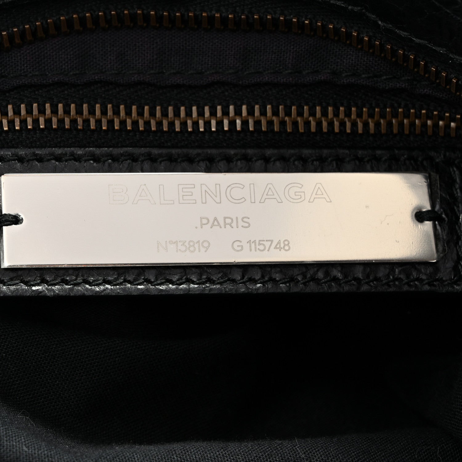 Balenciaga Agneau Classic Hardware City Black 7 of 14