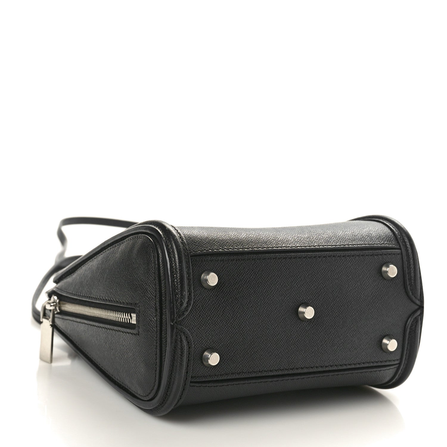 Alexander McQueen Grained Calfskin Small Heroine Black 4 of 9