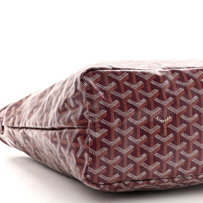 Goyard Goyardine Boheme Hobo Burgundy 8 of 10