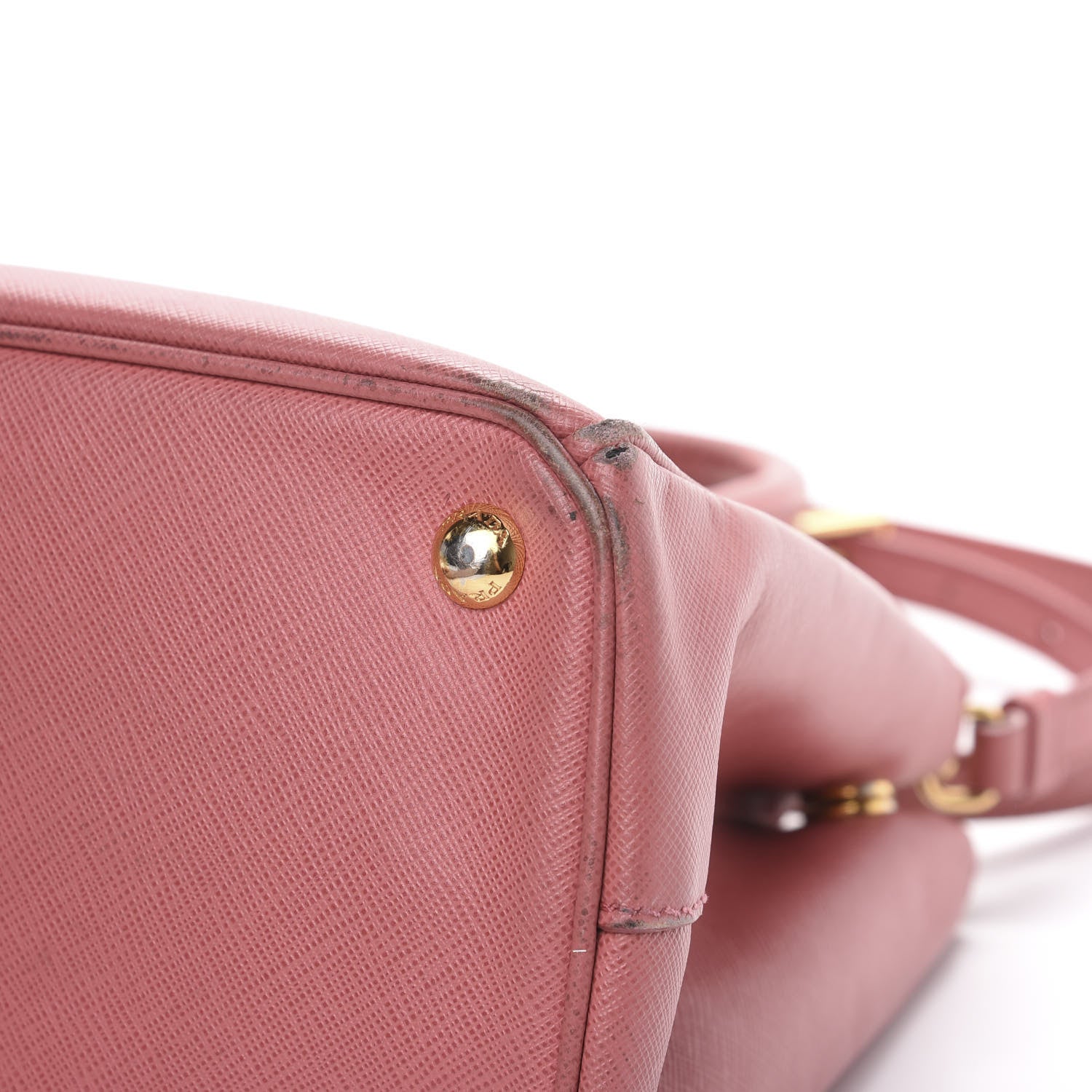 Prada Saffiano Small Galleria Double Zip Tote Petalo 13 of 19