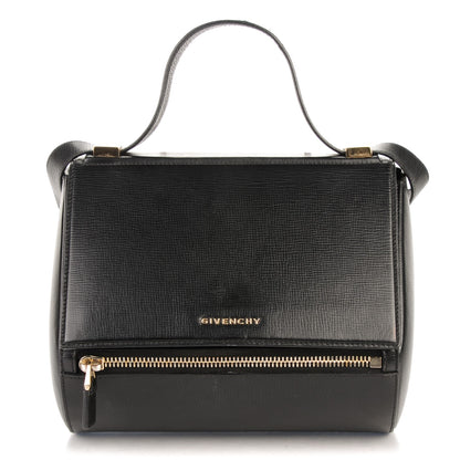 Givenchy Textured Calfskin Medium Pandora Box Crossbody Bag Black 1 of 9
