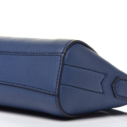 Givenchy Sugar Goatskin Nano Antigona Midnight Blue 9 of 9