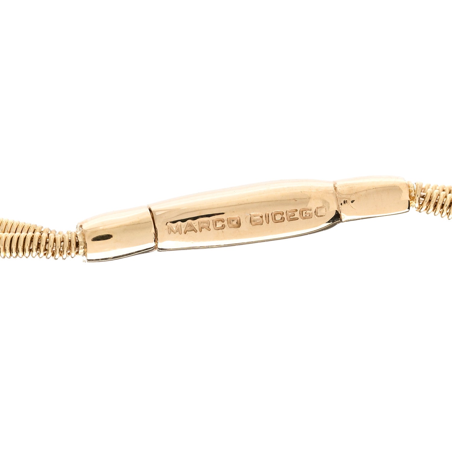 Marco Bicego 18K Yellow Gold Diamond 2 Strand Goa Necklace 3 of 3