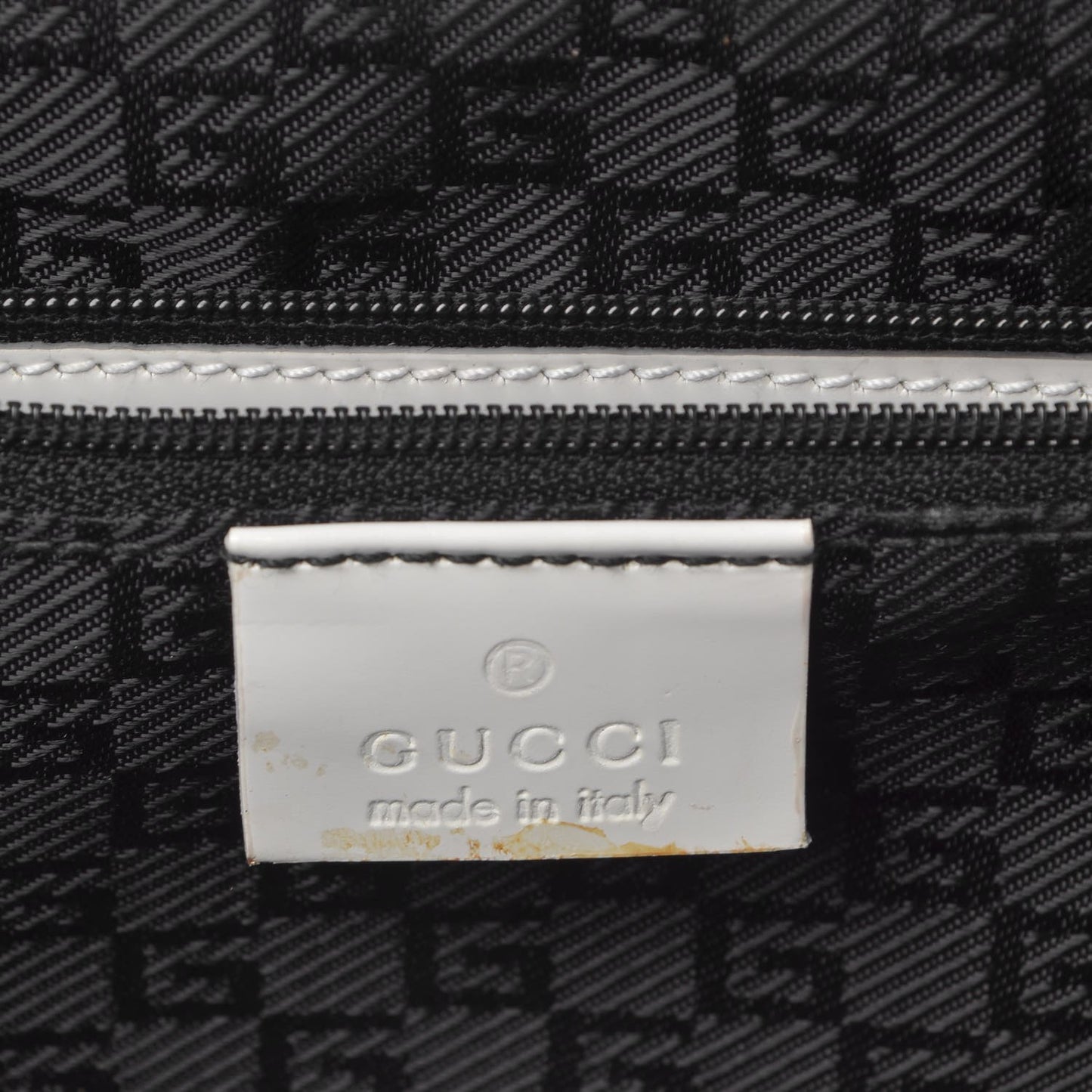 Calfskin Framed Evening Bag White