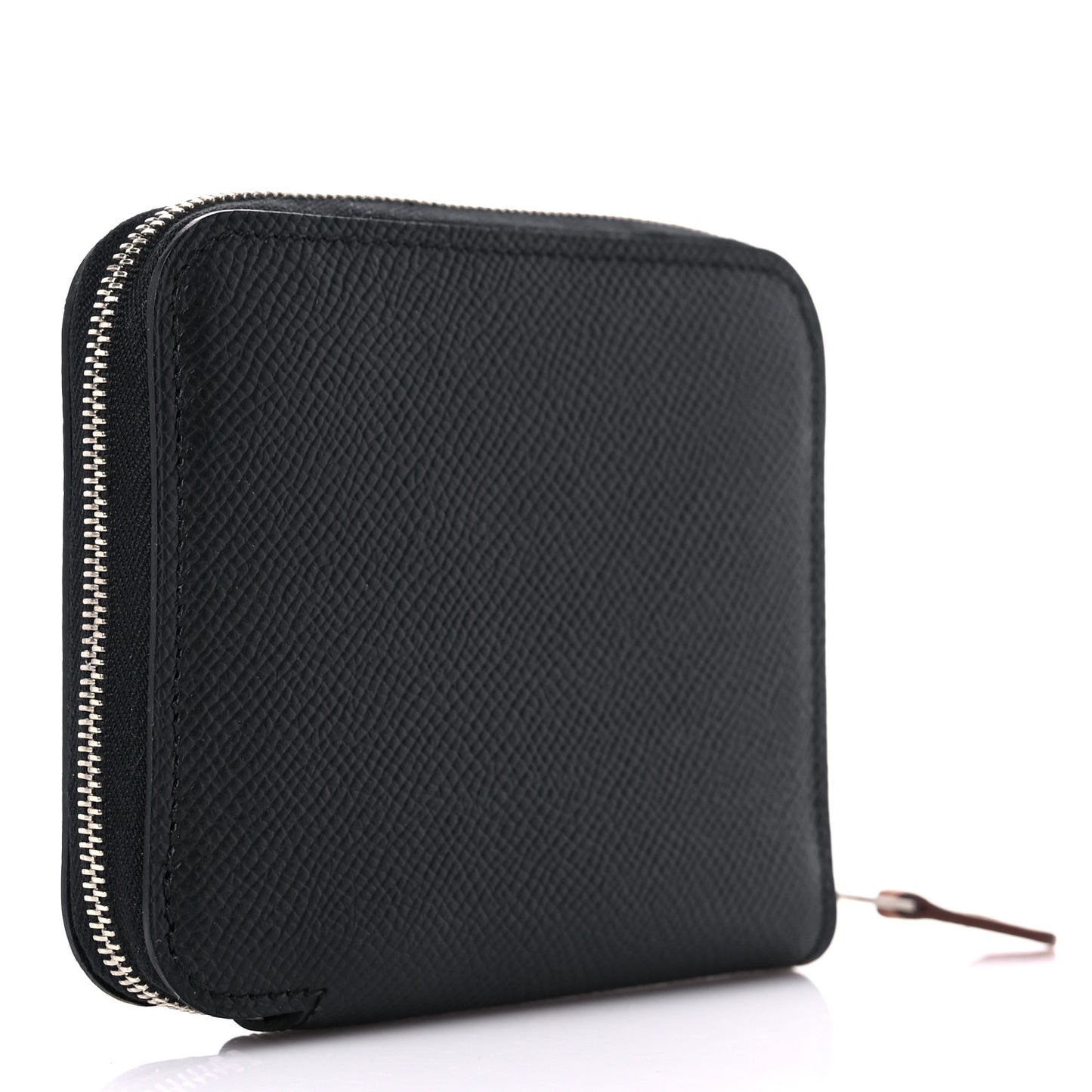Epsom Silk'in Compact Wallet Black