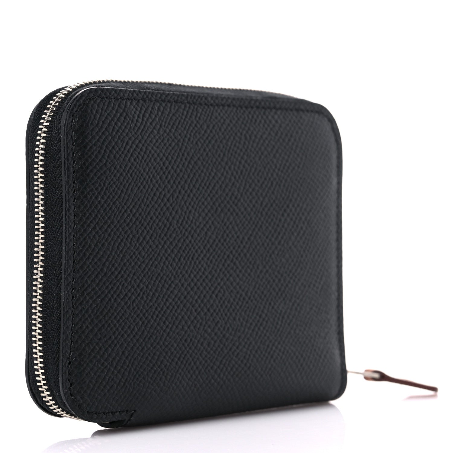 Hermes Epsom Silk'in Compact Wallet Black 3 of 7