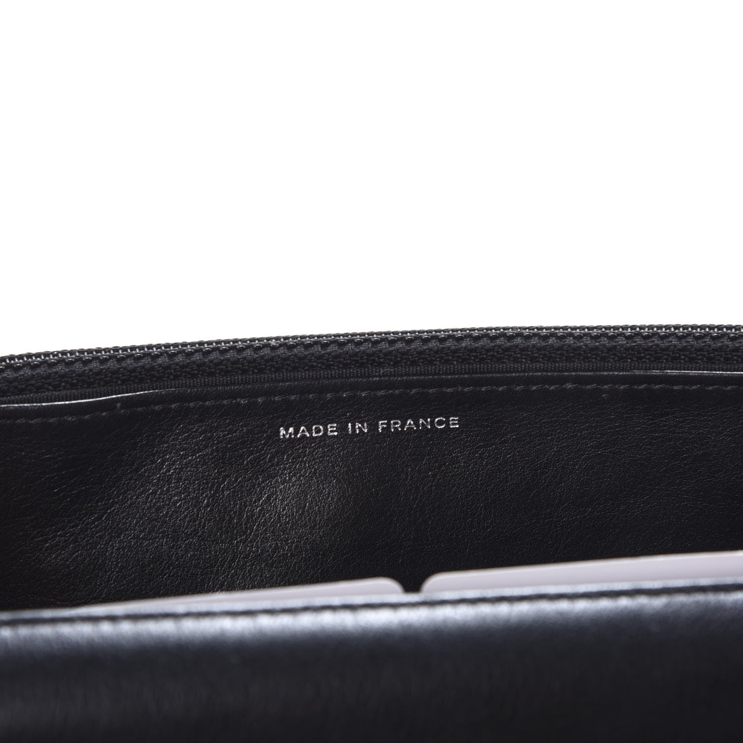 Chanel Caviar Timeless CC Wallet On Chain WOC Black 7 of 10