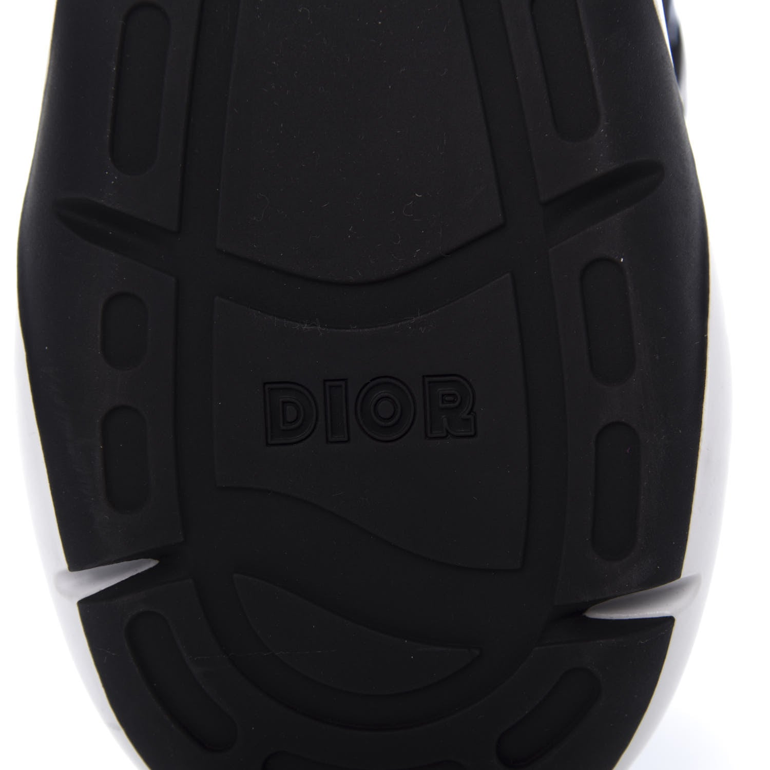 Christian Dior X Sorayama Ripstop Nylon Calfskin Mens B24 Runtek Sneakers 43 Blue Black 8 of 9