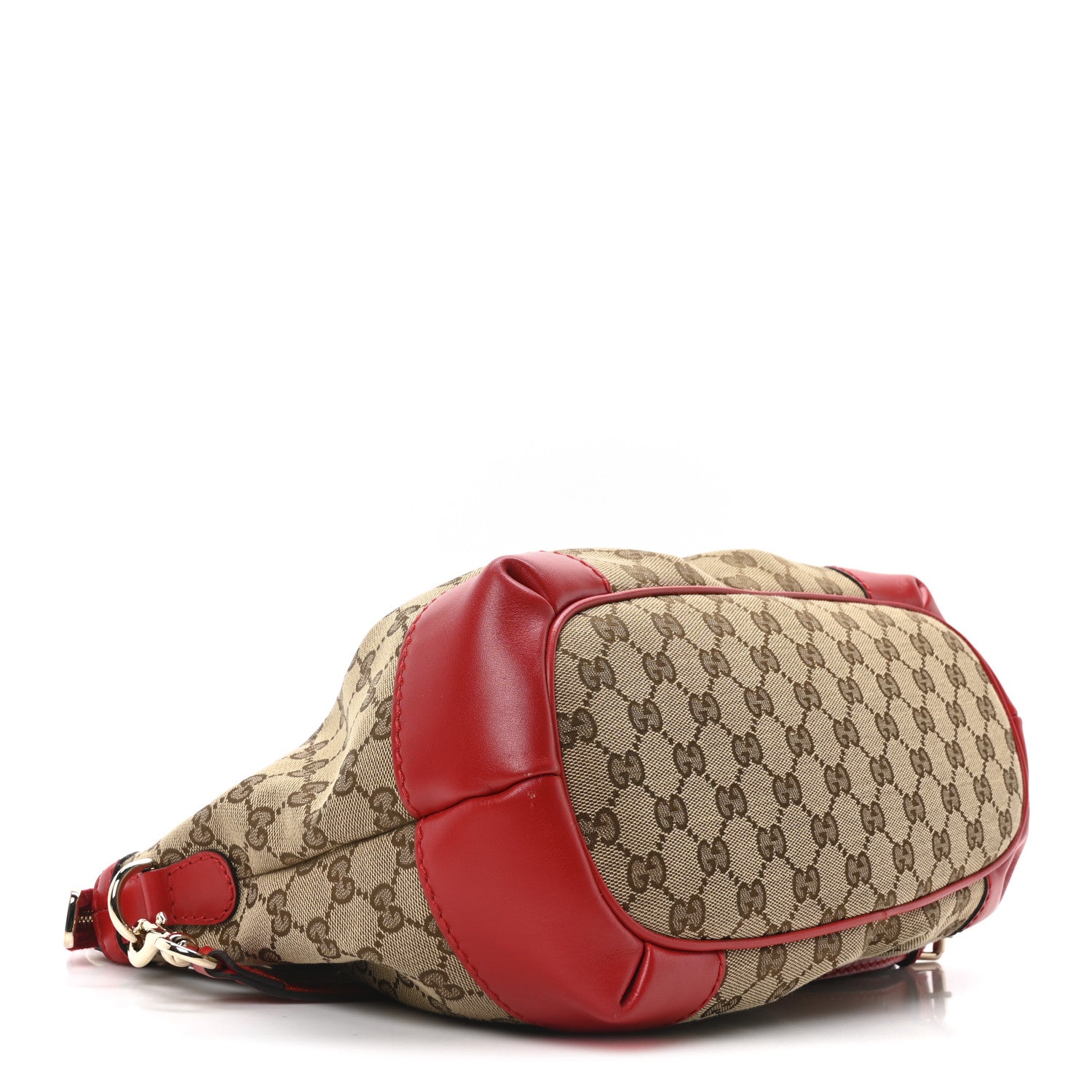 Gucci Monogram Medium Sukey Top Handle Red 4 of 10