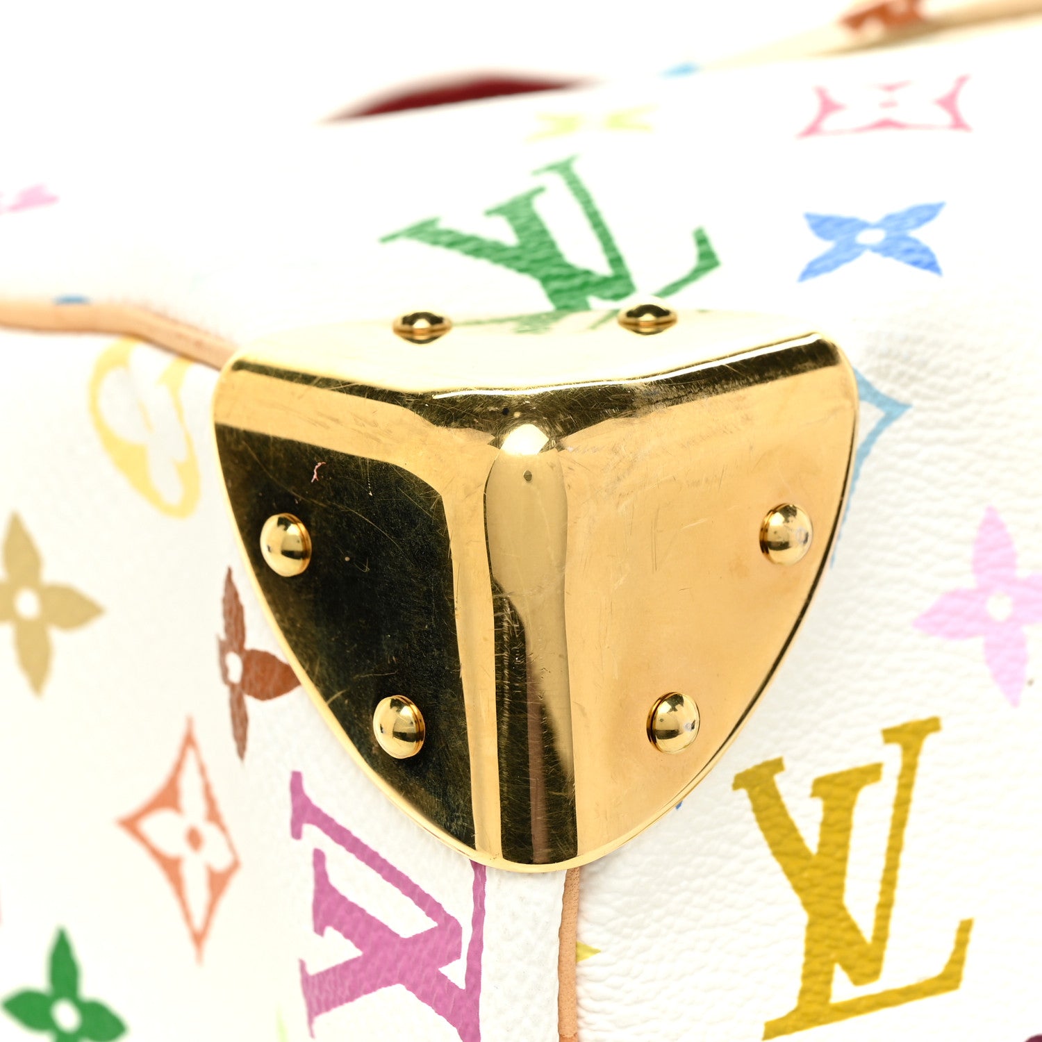 Louis Vuitton Monogram Multicolor Speedy 30 White 16 of 21