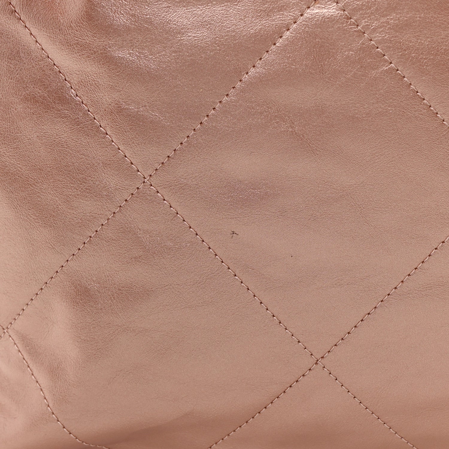 Chanel Metallic Calfskin Quilted Chanel 22 Pink 12 of 14