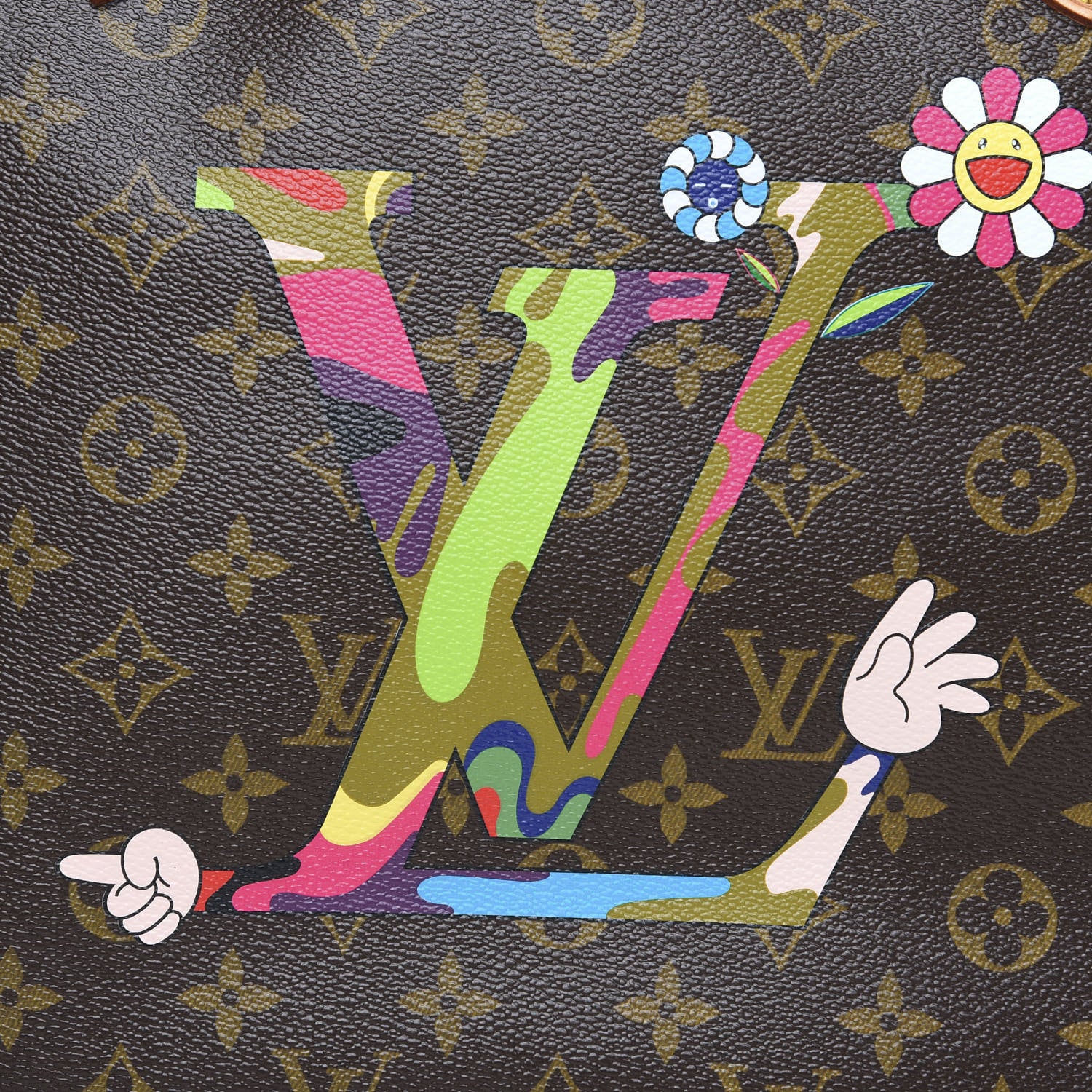 Louis Vuitton Monogram MOCA Neverfull MM 12 of 14
