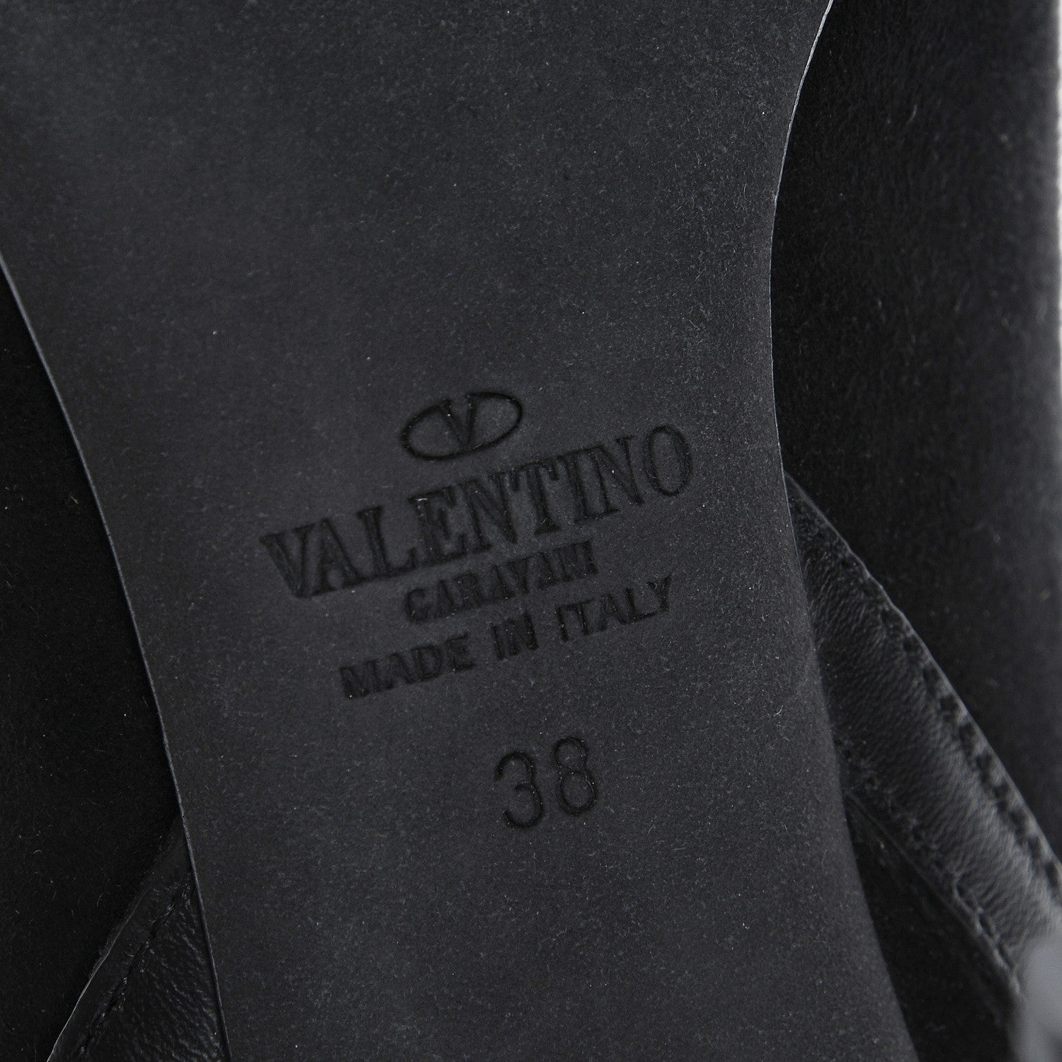 Valentino Garavani Suede Rockstud Double Buckle 100mm Ankle Boots 38 Black 6 of 9