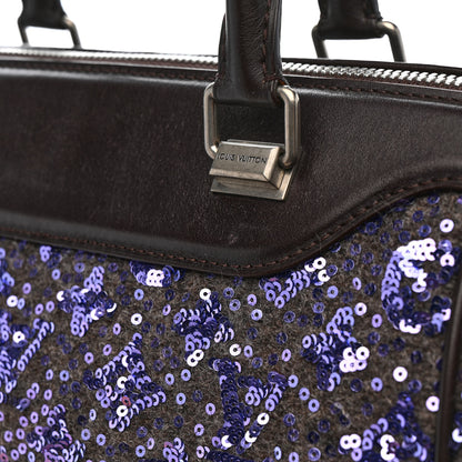 Louis Vuitton Sequin Monogram Sunshine Express North South Purple 12 of 15