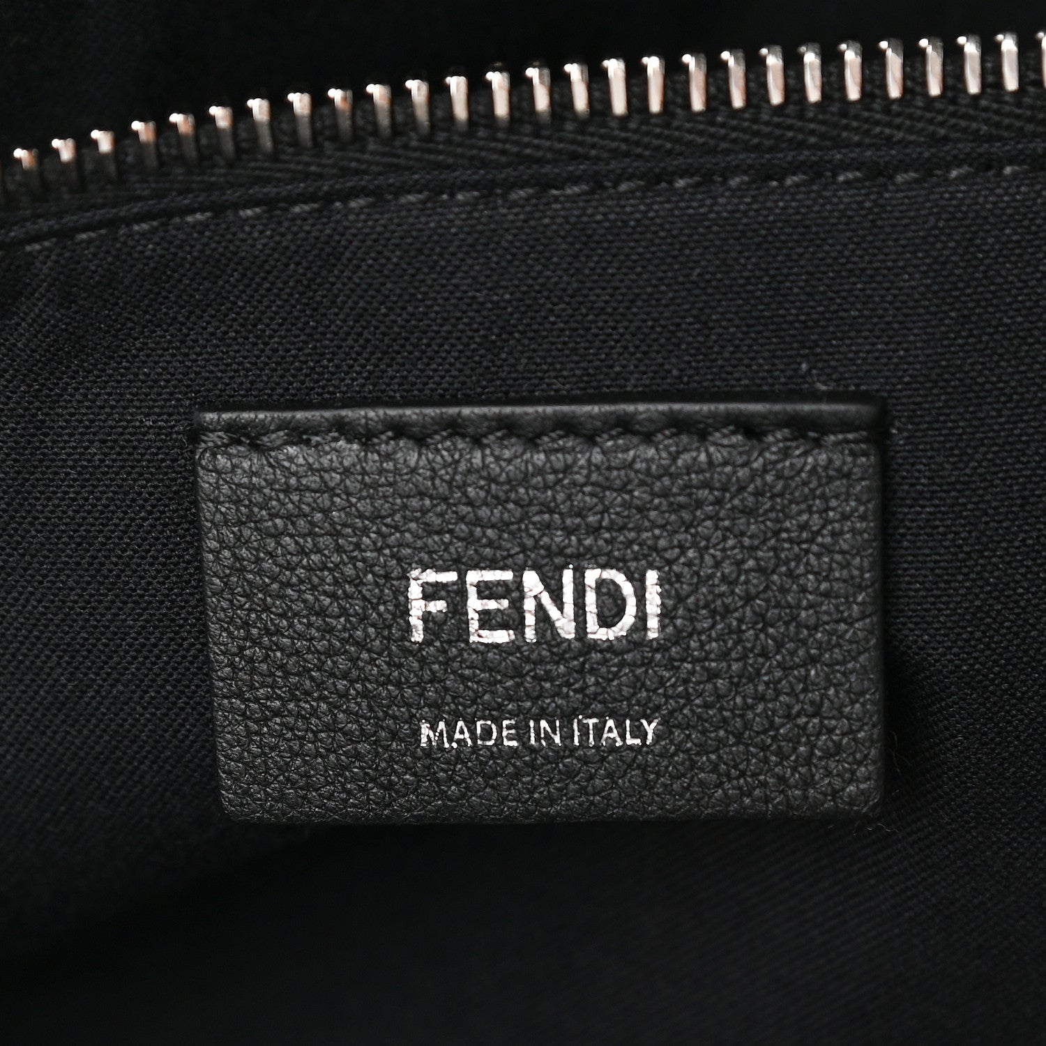 Fendi Vitello Dolce 4 Color Large By The Way Boston Bag Black Multicolor 5 of 8