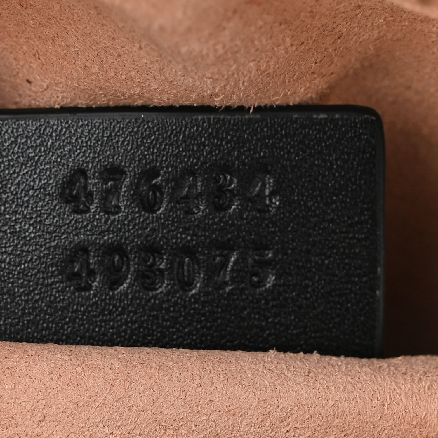 Gucci Calfskin Matelasse GG Marmont Belt Bag 75 30 Black 7 of 12