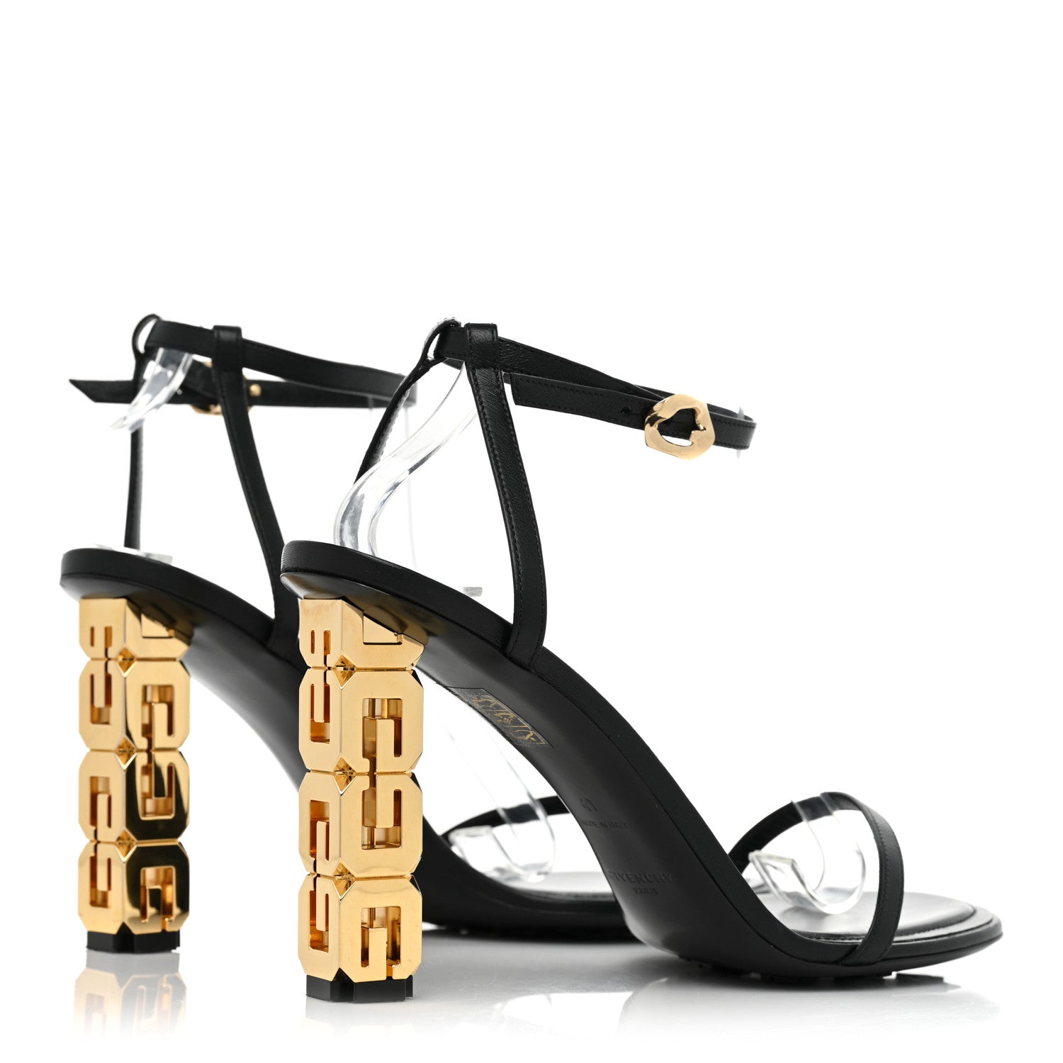 Givenchy Smooth Nappa G Cube 85mm Sandals 41 Black 5 of 11