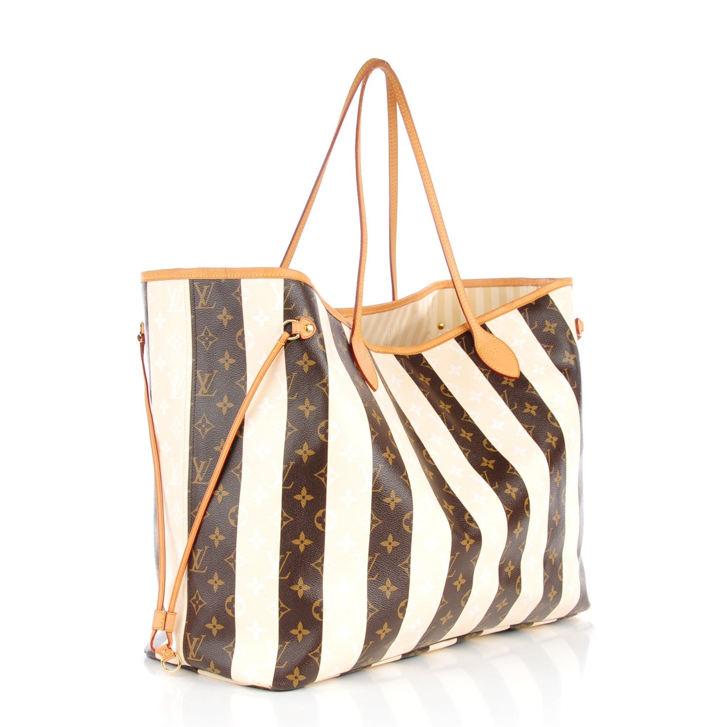 Louis Vuitton Monogram Rayures Neverfull XL 3 of 14