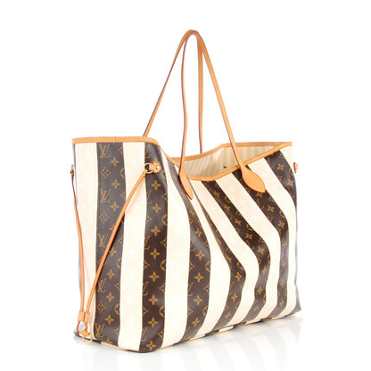 Louis Vuitton Monogram Rayures Neverfull XL 3 of 14