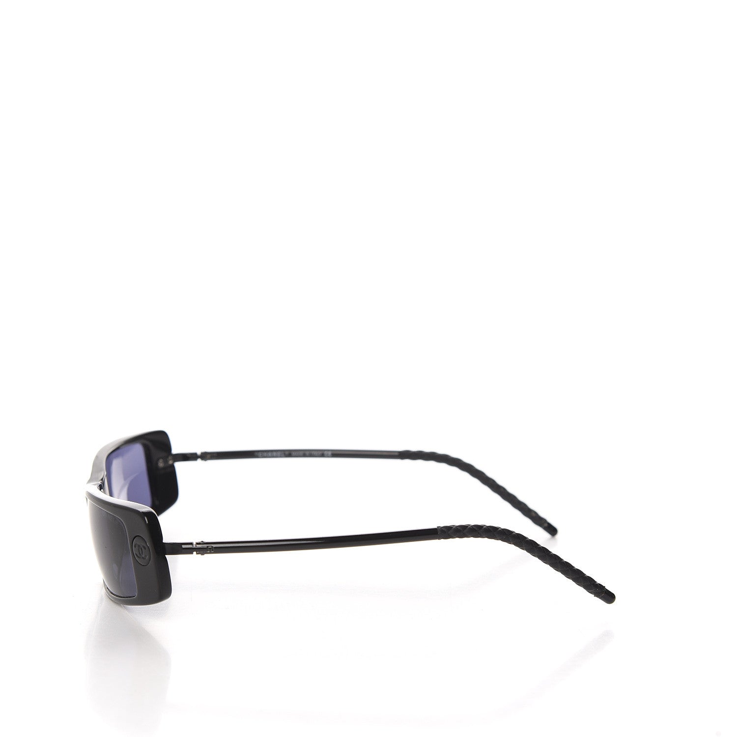 Chanel Rectangle Sunglasses 5036 Black 3 of 7