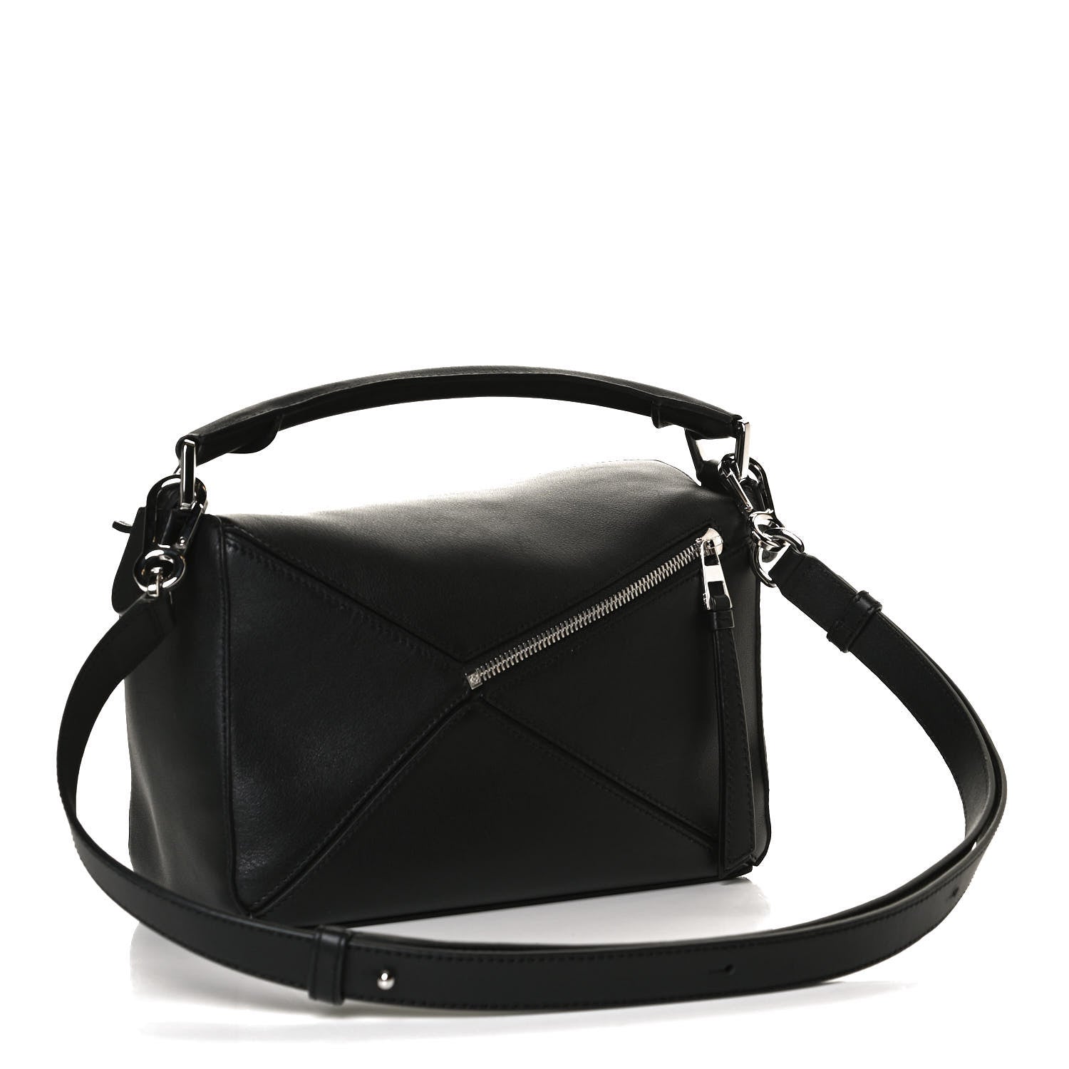 Loewe Calfskin Small Puzzle Bag Black 3 of 11
