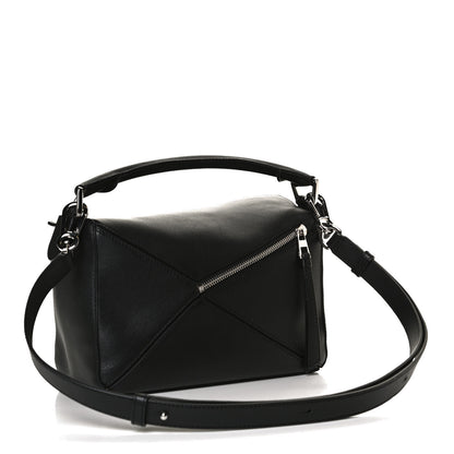 Loewe Calfskin Small Puzzle Bag Black 3 of 11