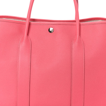 Hermes Epsom Garden Party 36 MM Rose Azalee 8 of 10