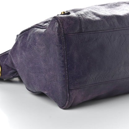 Balenciaga Agneau Classic Gold Hardware Velo Dark Violet 7 of 13