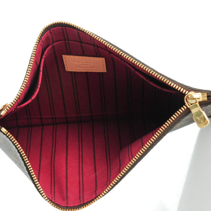 Louis Vuitton Monogram Neverfull MM GM Pochette Fuchsia 5 of 7