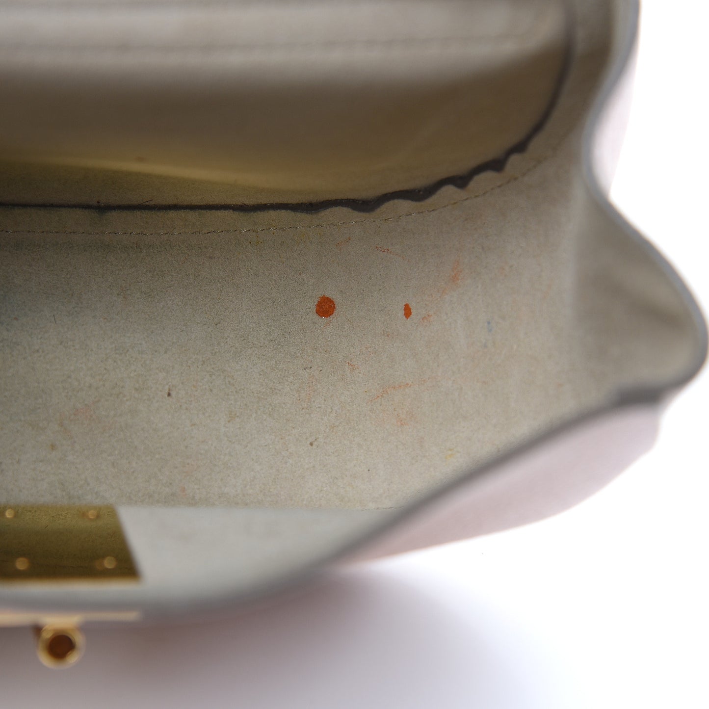 Grained Lambskin Drew Shoulder Bag Cement Pink