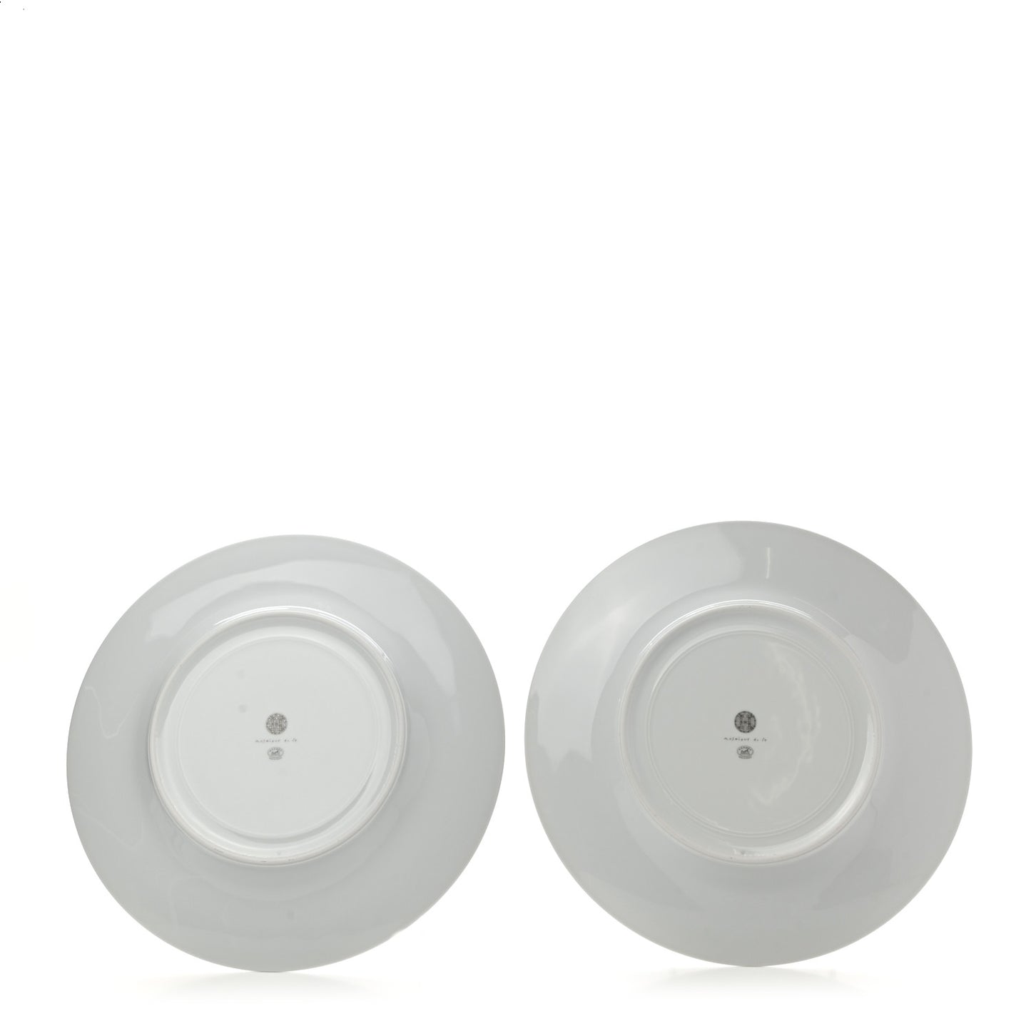 Porcelain Mosaique Au 24 Platine Presentation Plate Set of 2
