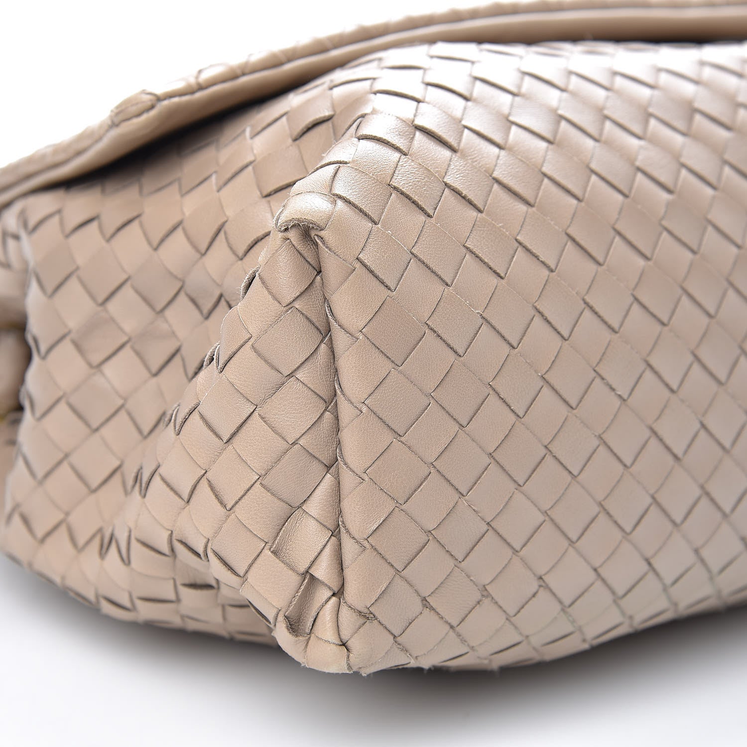 Bottega Veneta Nappa Intrecciato Flap Shoulder Bag Limo 9 of 12