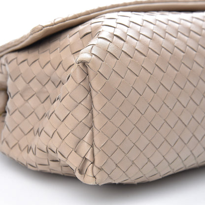 Bottega Veneta Nappa Intrecciato Flap Shoulder Bag Limo 9 of 12