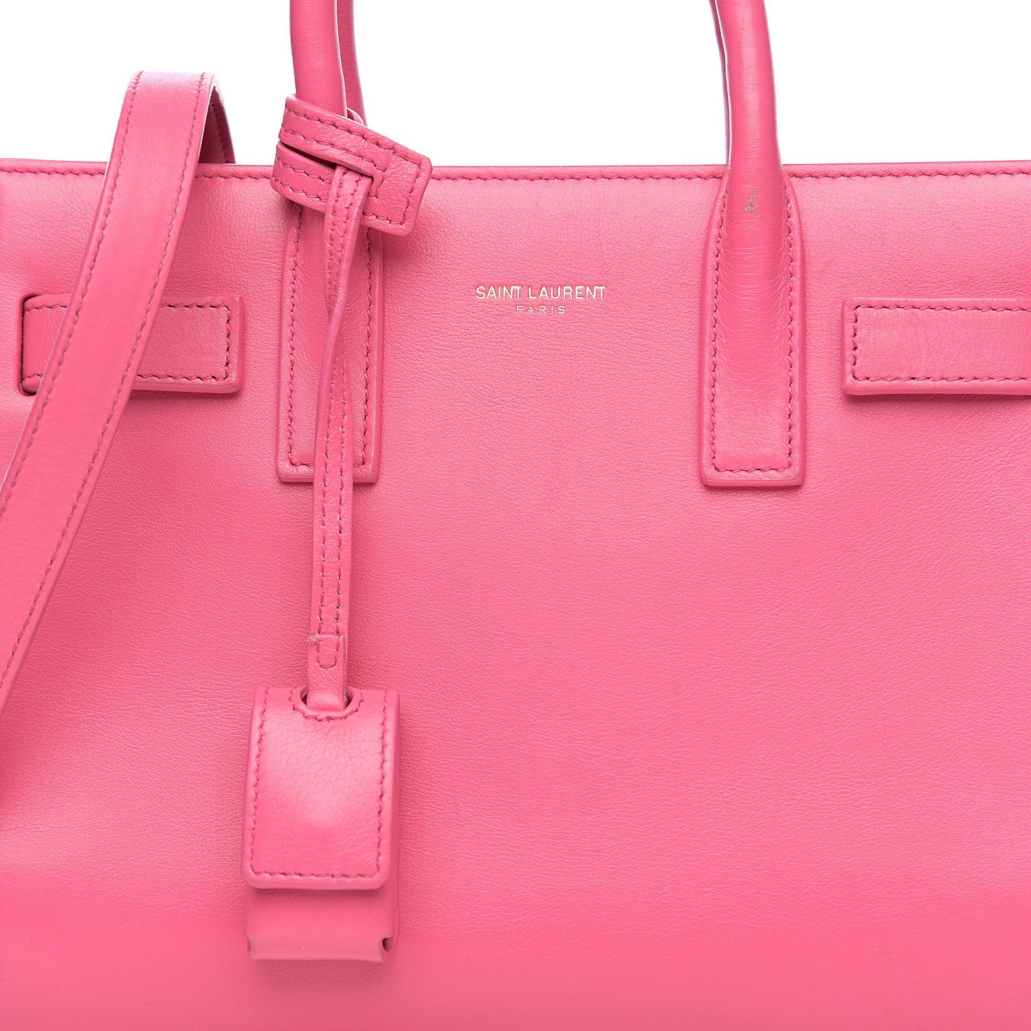 Saint Laurent Calfskin Nano Sac De Jour Rose Clair 8 of 10
