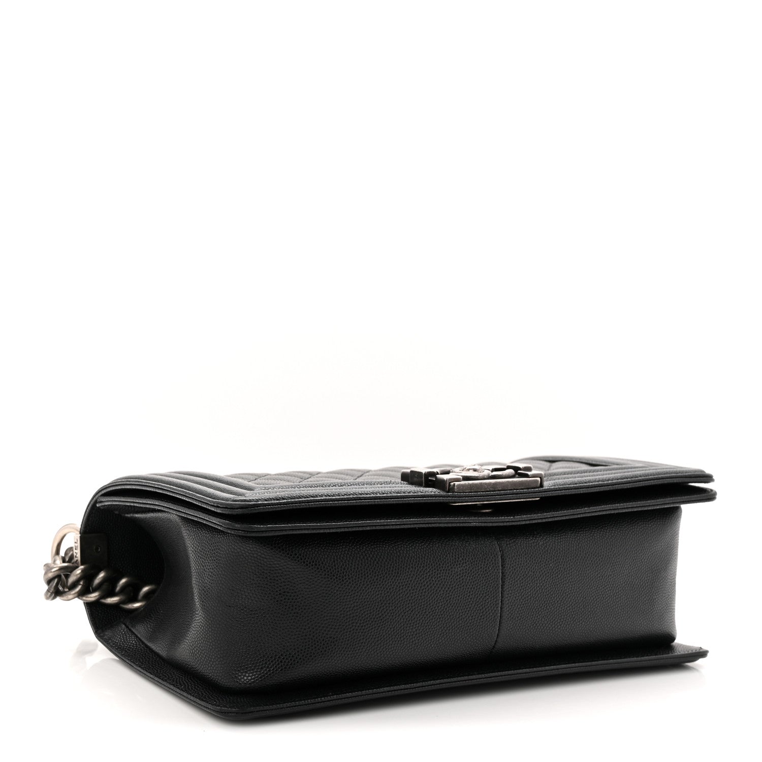 Chanel Caviar Quilted Medium Boy Flap Black 4 of 10