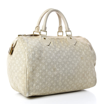 Louis Vuitton Mini Lin Speedy 30 Dune 3 of 24