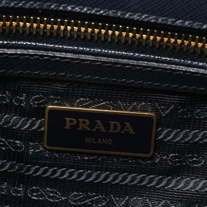 Prada Saffiano Medium Galleria Double Zip Tote Baltico 5 of 8