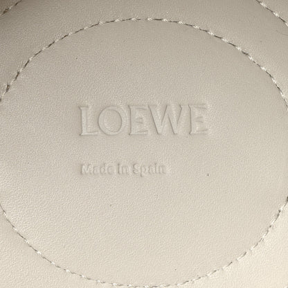 Loewe Shiny Nappa Calfskin Small Paseo Bag With Chain Soft White 6 of 9