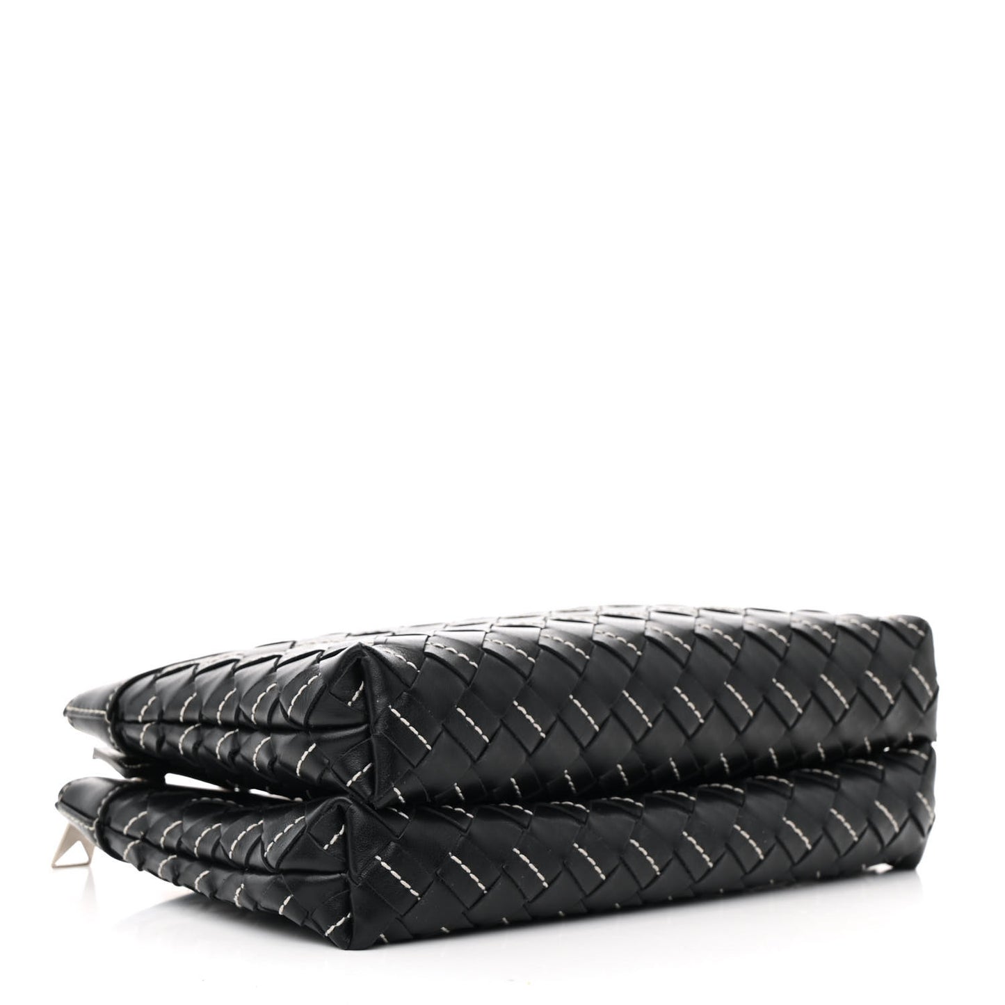 Nappa Intrecciato Duo Bag Black Natural