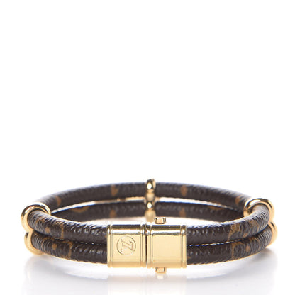 Louis Vuitton Monogram Keep It Twice Bracelet 17 3 of 6
