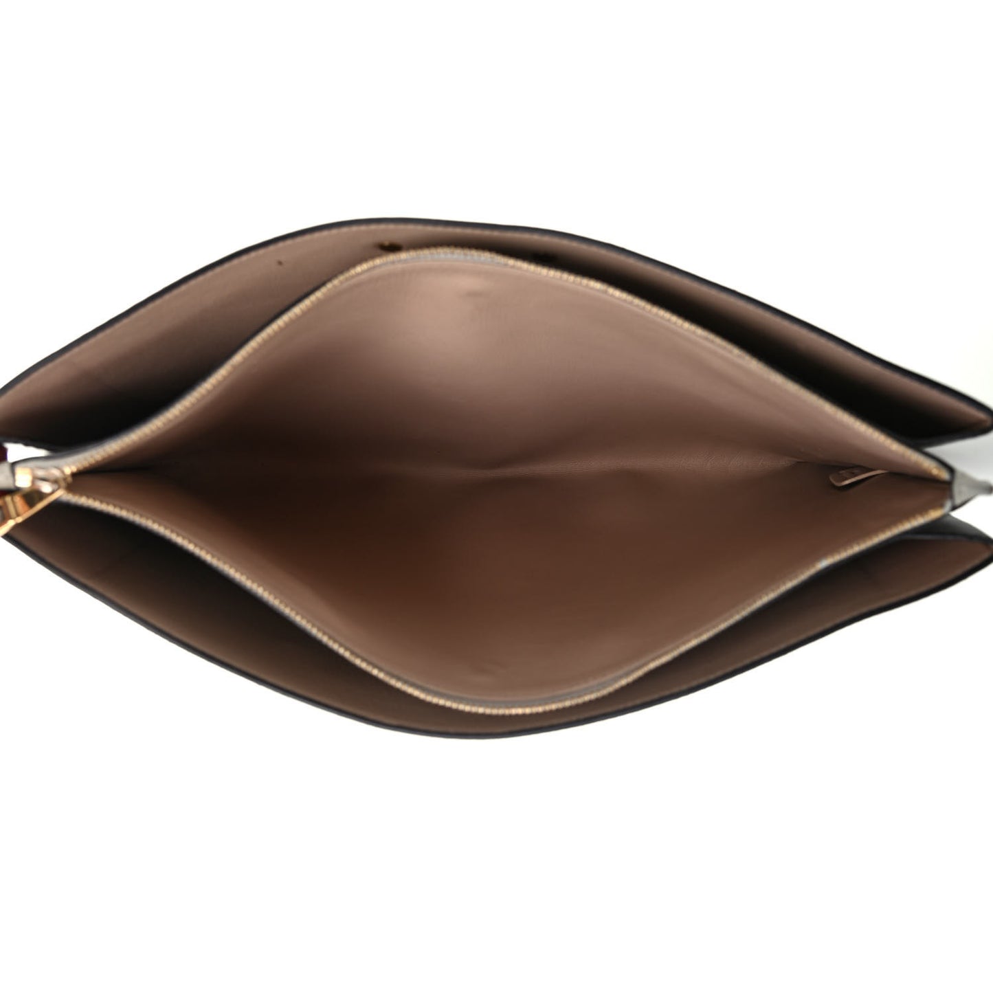 Calfskin Wristlet Pouch Black