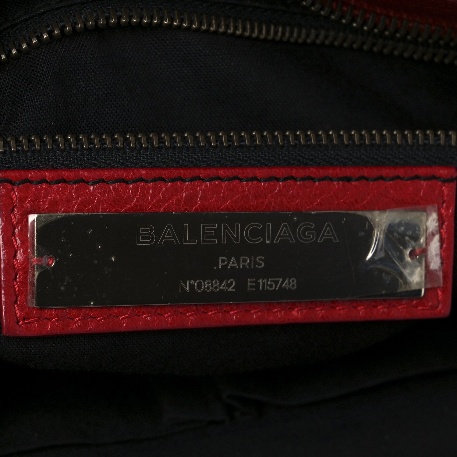 Balenciaga Agneau Classic Hardware City Rouge Lipstick 7 of 10