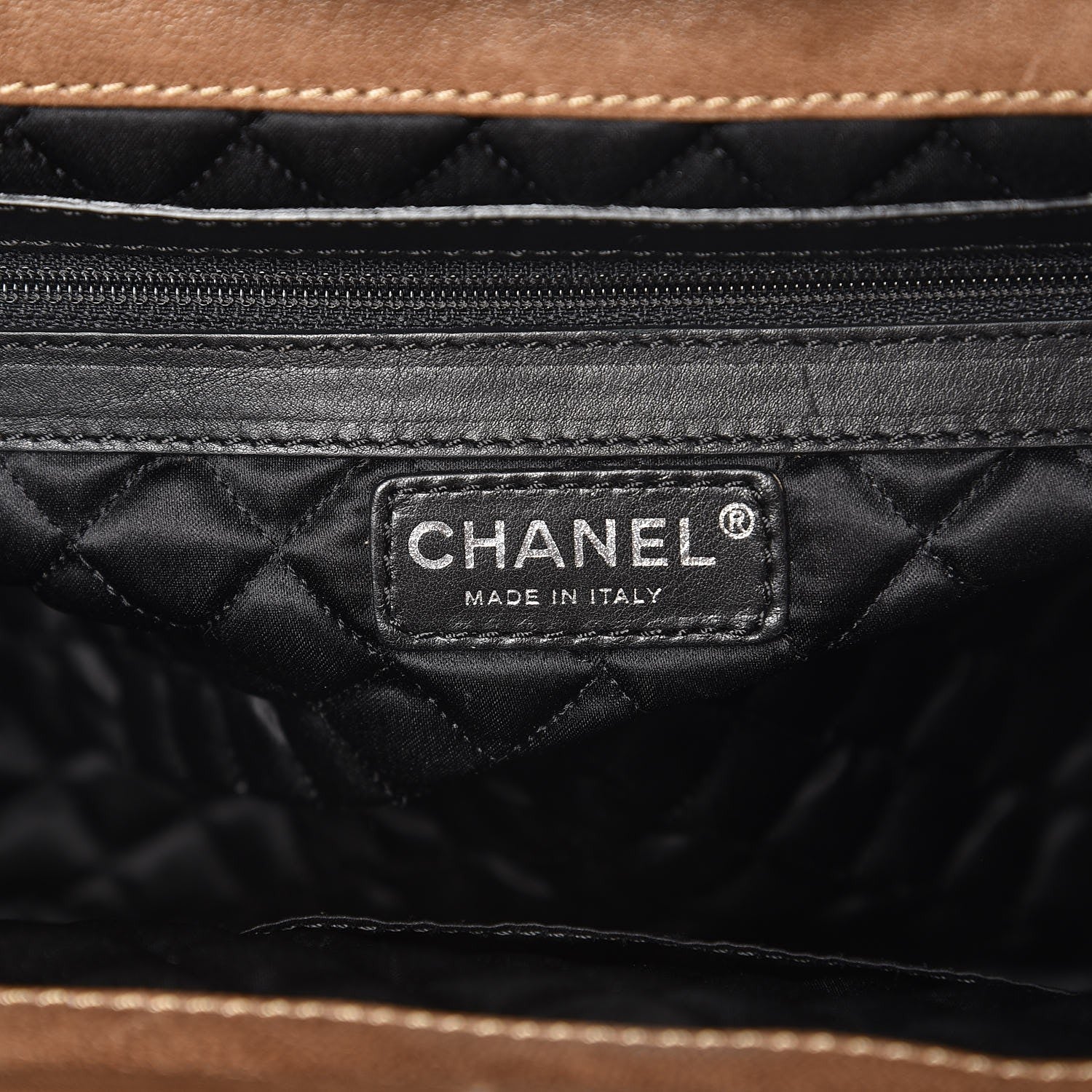 Chanel Calfskin Small Perfect Day Tote Brown 8 of 14