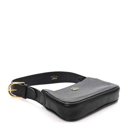 Gucci Goatskin Mini Aphrodite Shoulder Bag Black 4 of 10