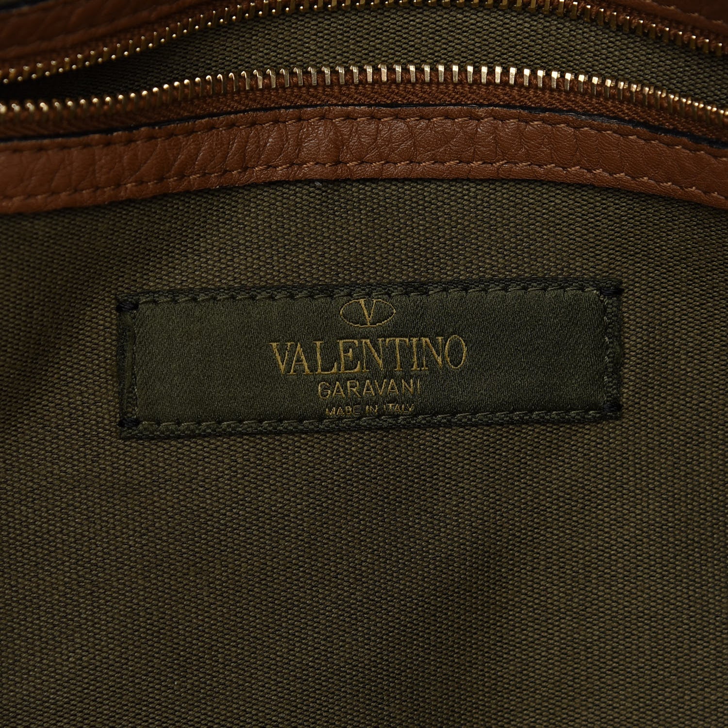 Valentino Garavani Canvas Calfskin Camouflage Tote Multicolor 8 of 8