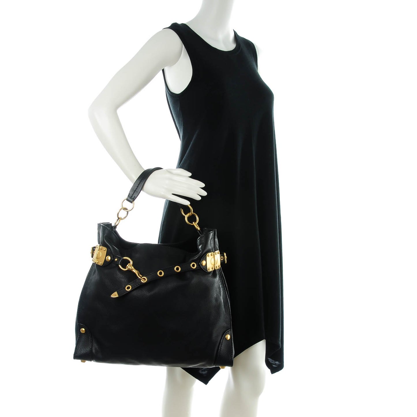 Soft Calf Hobo Nero Black