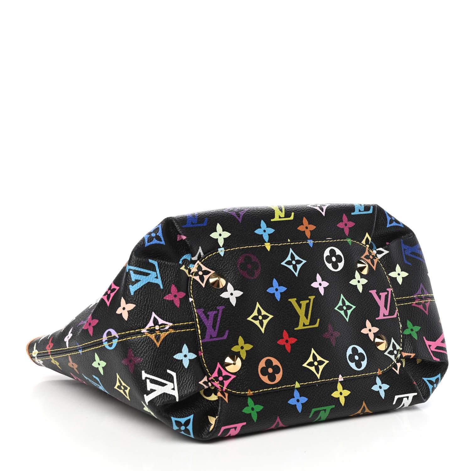 Louis Vuitton Monogram Multicolor Annie MM Black 4 of 9