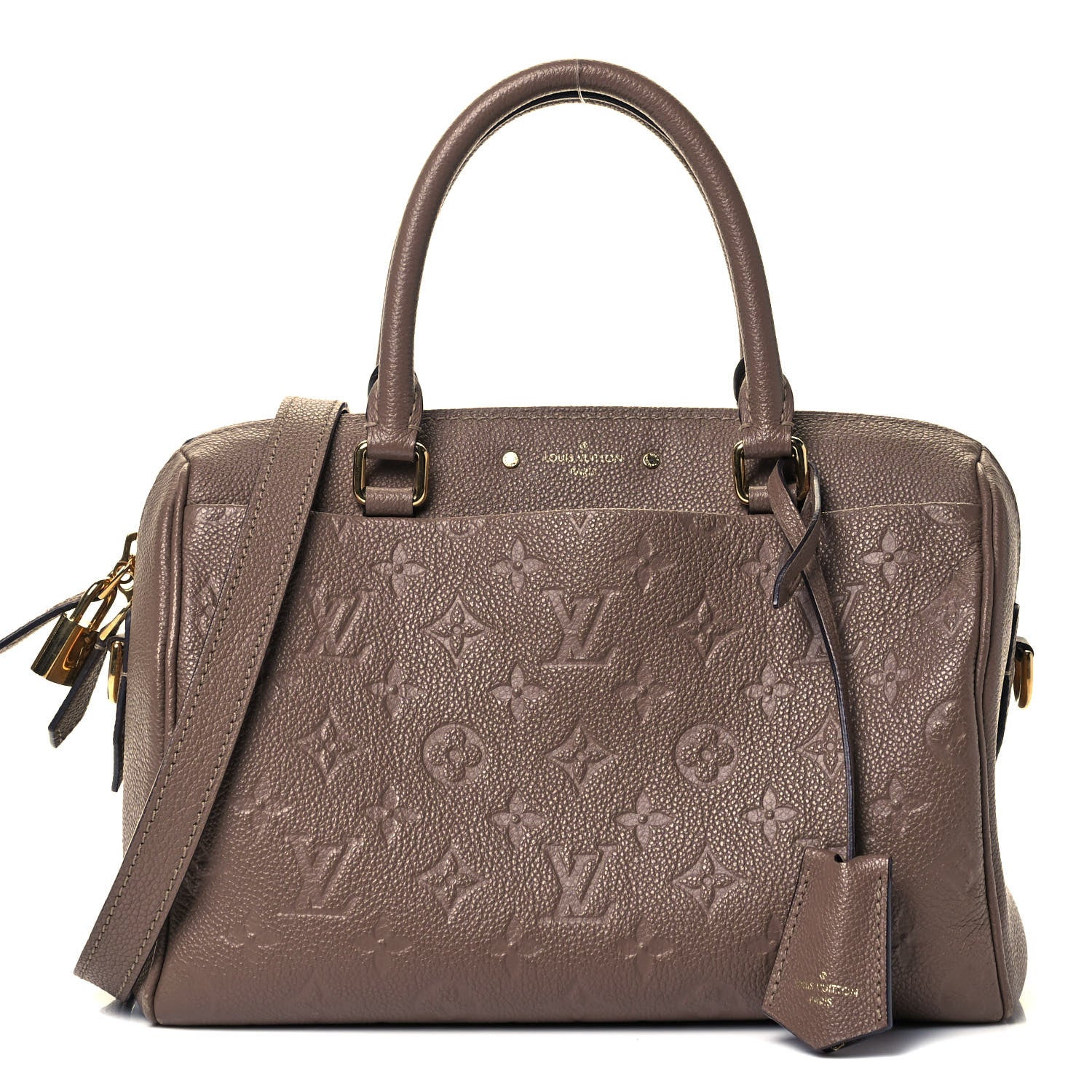 Louis Vuitton Empreinte Speedy Bandouliere 25 NM Taupe Glace 1 of 9