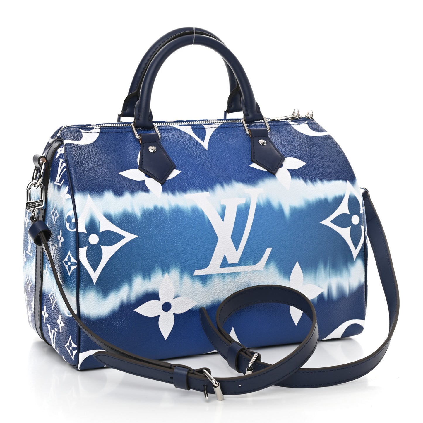 Monogram Escale Speedy Bandouliere 30 Blue