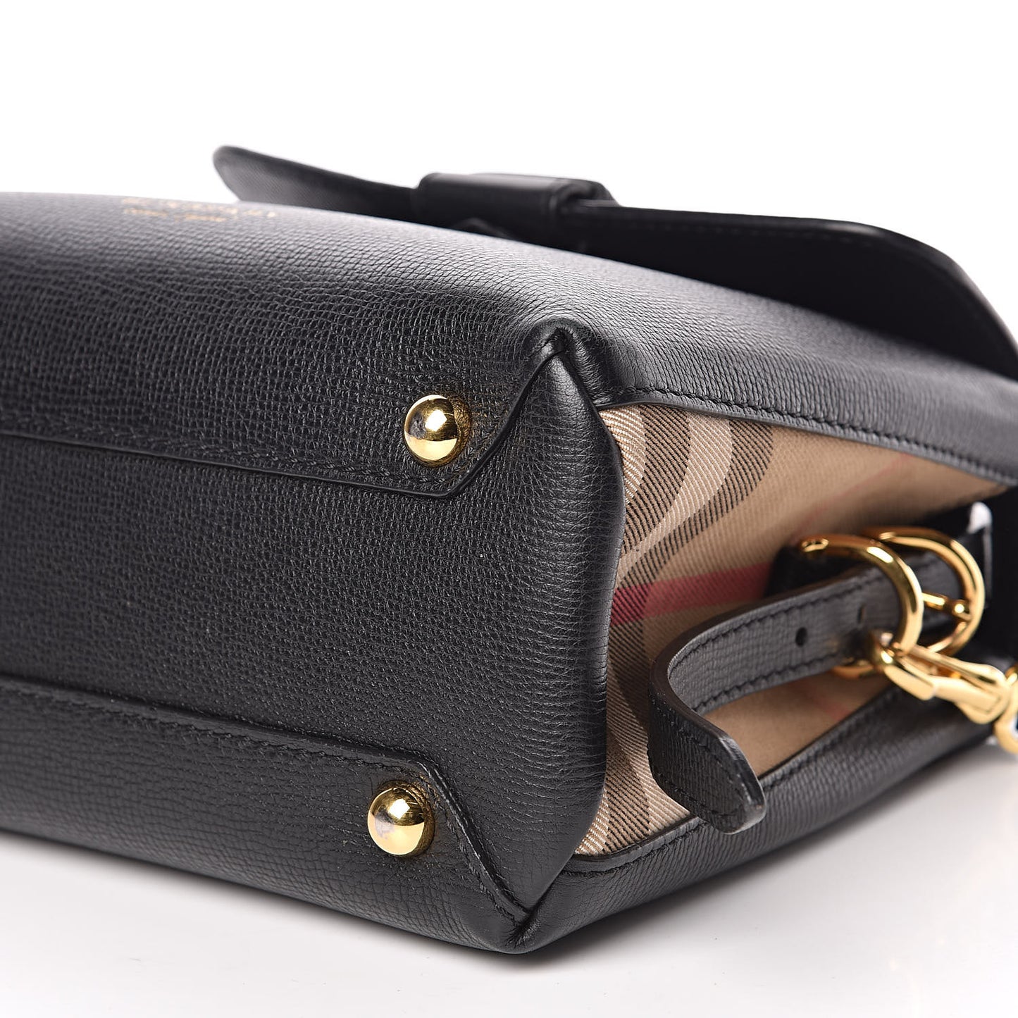 Derby Calfskin House Check Small Camberley Black